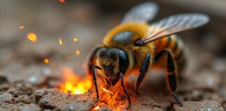 bee attack injures visitors