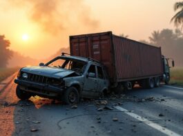 car container crash fatalities reported