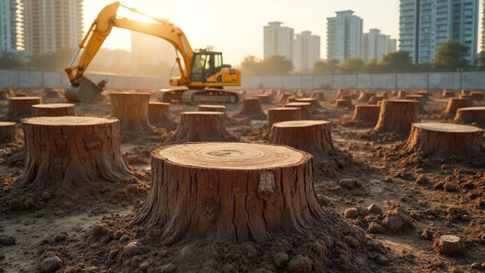 godrej properties tree removal