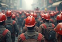 pune bank workers protest hiring