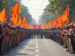 sena factions prepare confrontation