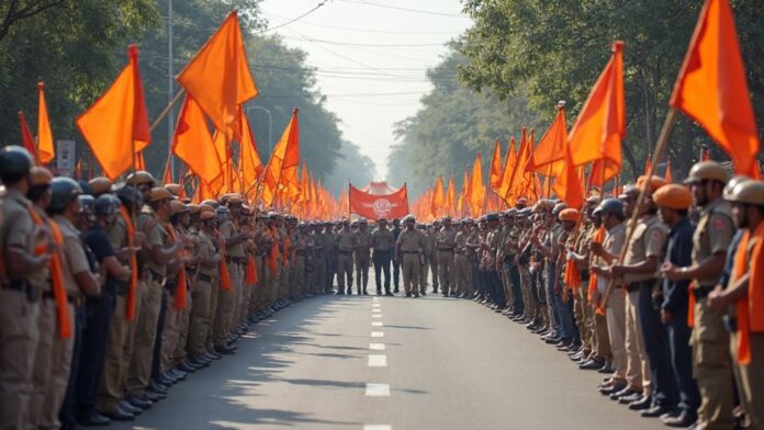 sena factions prepare confrontation