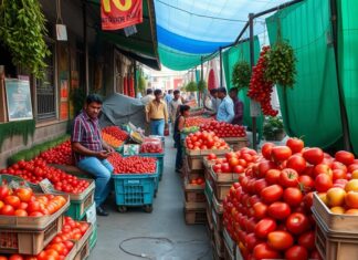 tomato prices plunge sharply