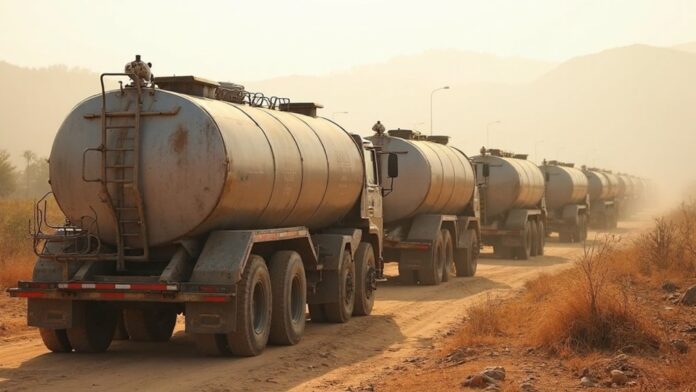 pune water tanker shortage