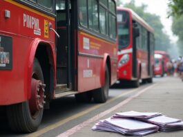 teenager falls from bus