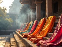 traditional attire at temples