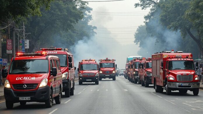 emergency mock drill conducted
