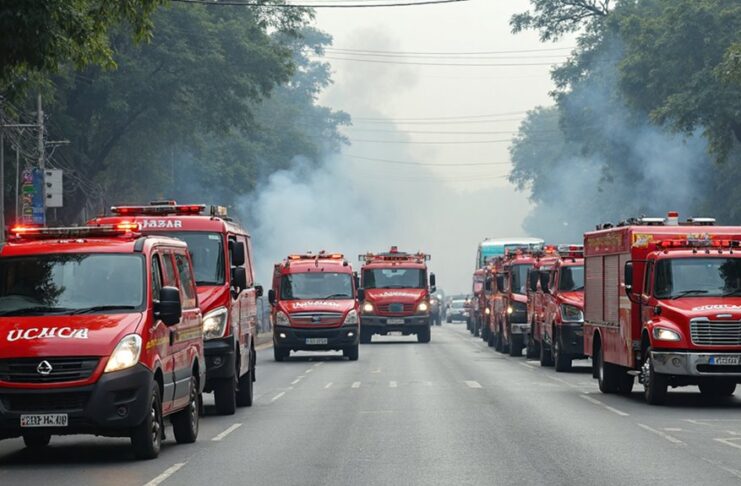 emergency mock drill conducted