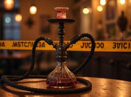 hookah caf police raid