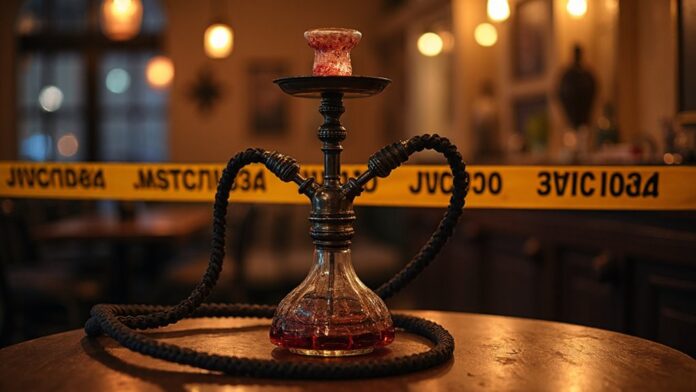 hookah caf police raid