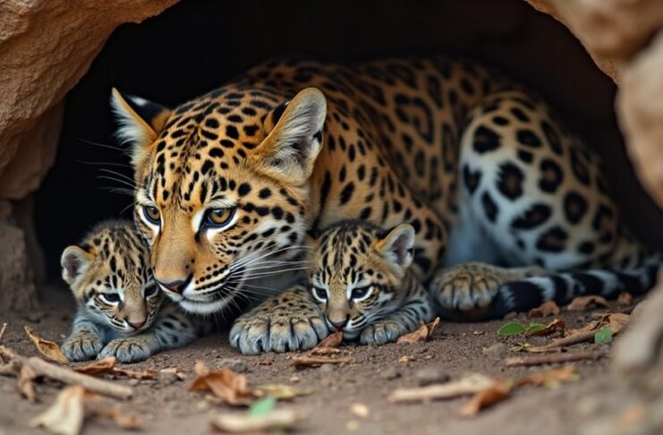 leopard cat breeding success