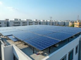 rooftop solar power installation