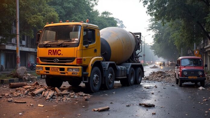 truck collision kills pune woman