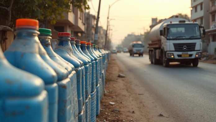 viman nagar faces acute water crisis
