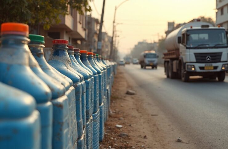 viman nagar faces acute water crisis