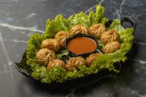 Momos, the steamed dumpling snack eaten across Pune